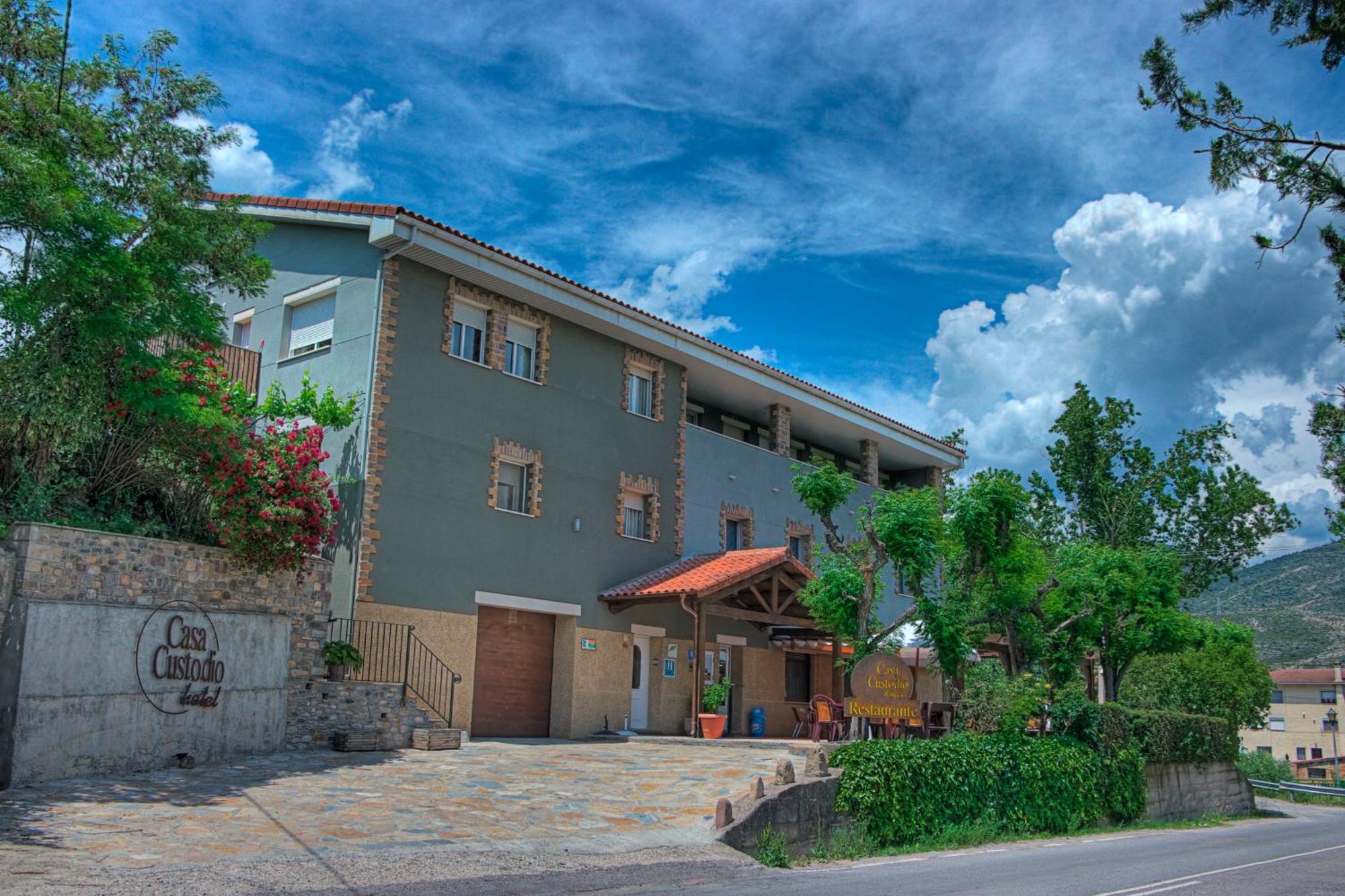 Hotel Casa Custodio La Puebla de Roda Kültér fotó